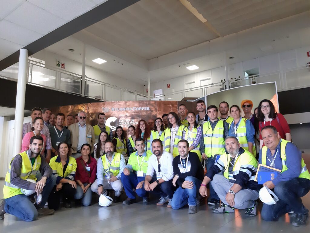 Concluyen los cursos de la cátedra Atlantic Copper con la visita de 50 alumnos a las instalaciones de la compañía metalúrgica