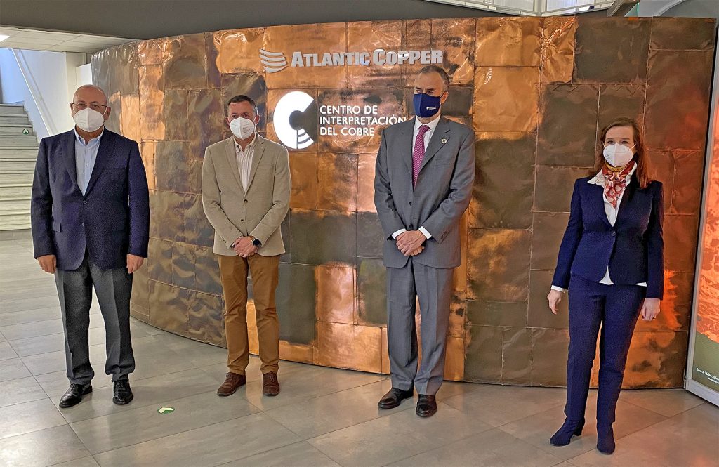 Visita del delegado de Desarrollo Sostenible de la Junta a Atlantic Copper