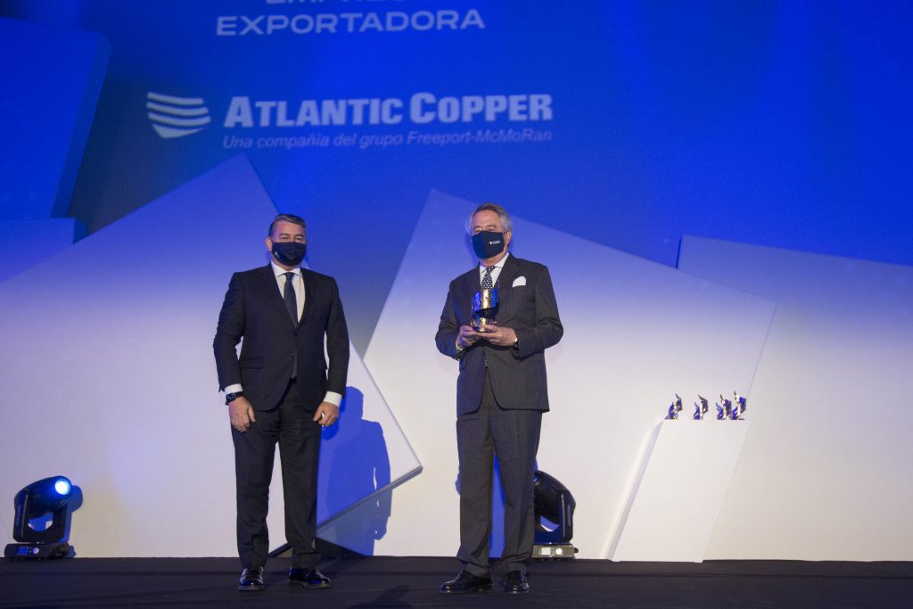 Atlantic Copper recibe el Premio Alas a la Internacionalización de la Junta de Andalucía